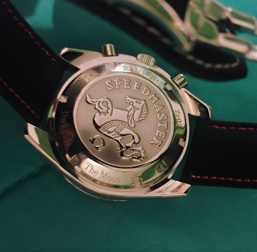 Omega Dark Side Of The Moon Speedmaster Watch - Picture 2 of 5